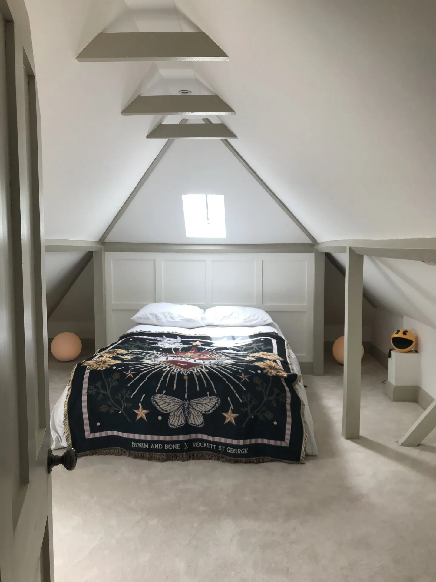 Completed loft bedroom