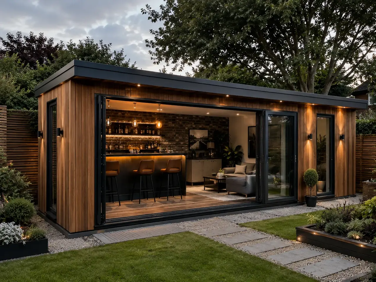 Garden Bar & Entertaining Room